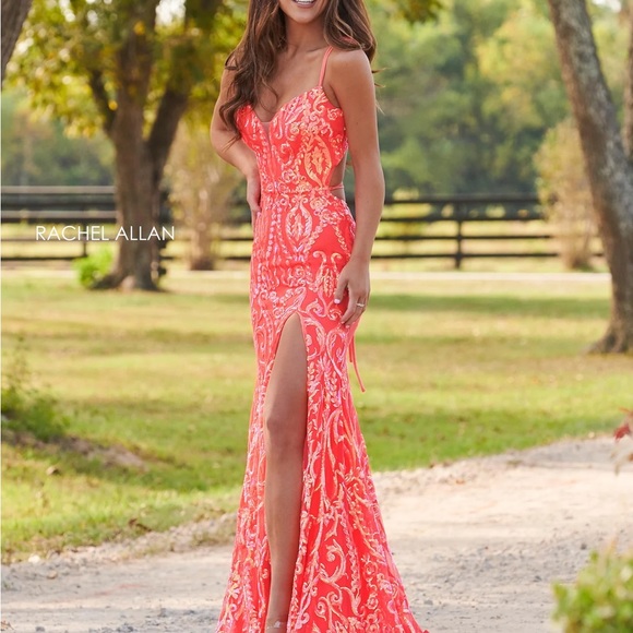 Rachel Allan Prom Style 7147 - Picture 4 of 10